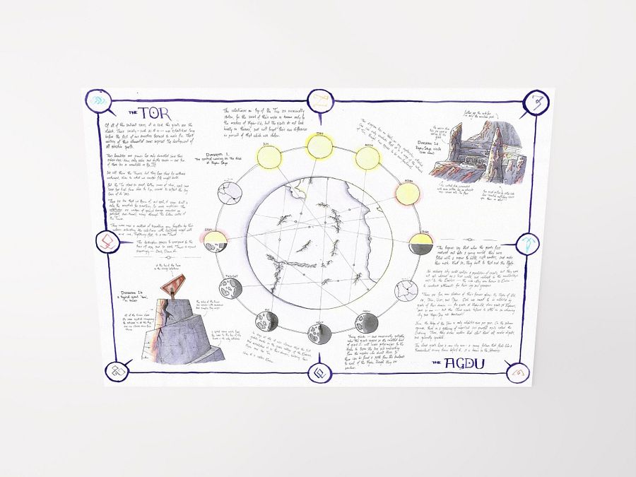 "The Tor Network" | Printed Map product image (3)