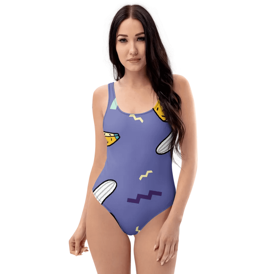 Peel & Playful Banana All-Over Swimsuit product image (1)