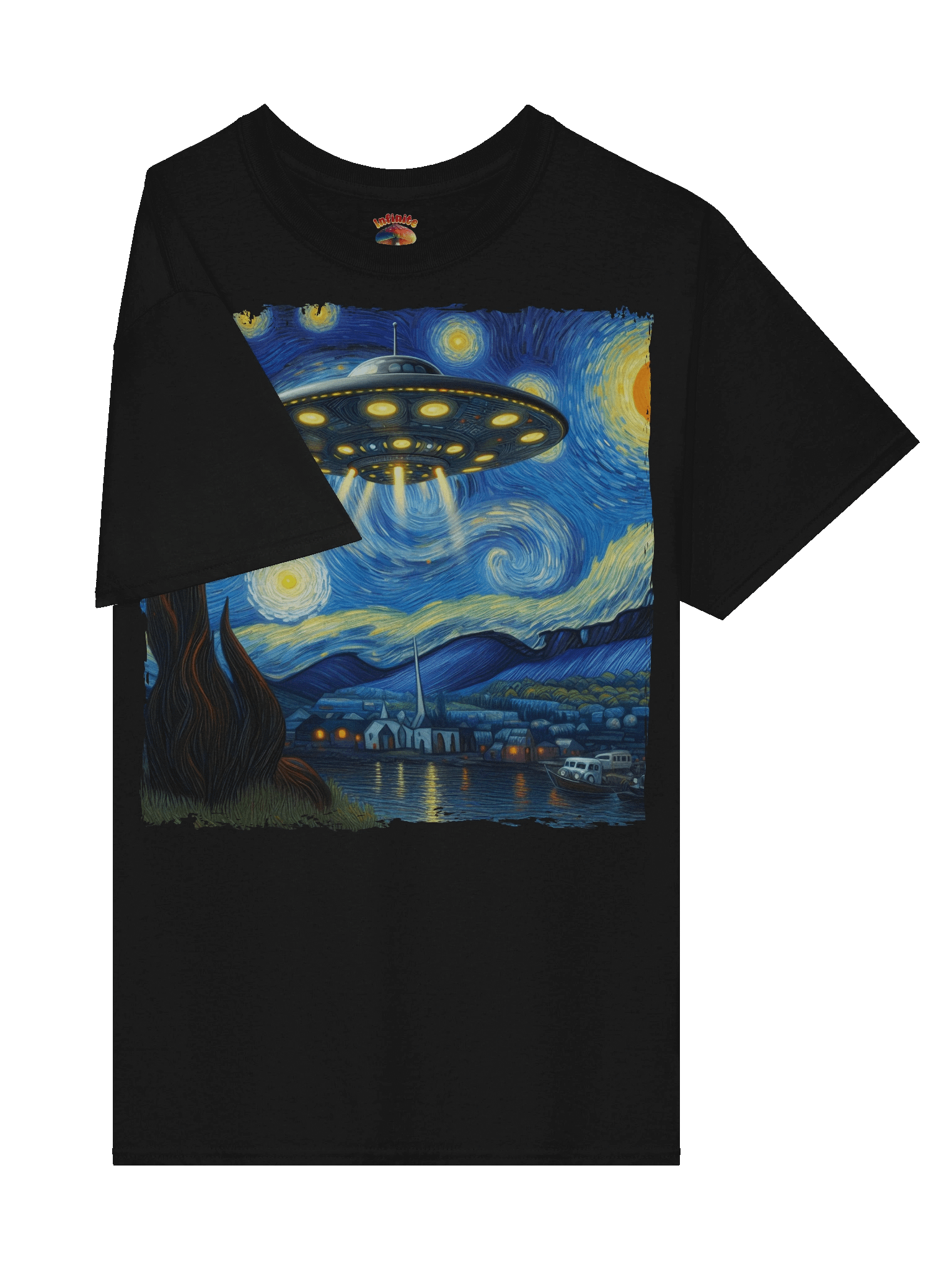 UFO STARRY NIGHT T-SHIRT product image (39)