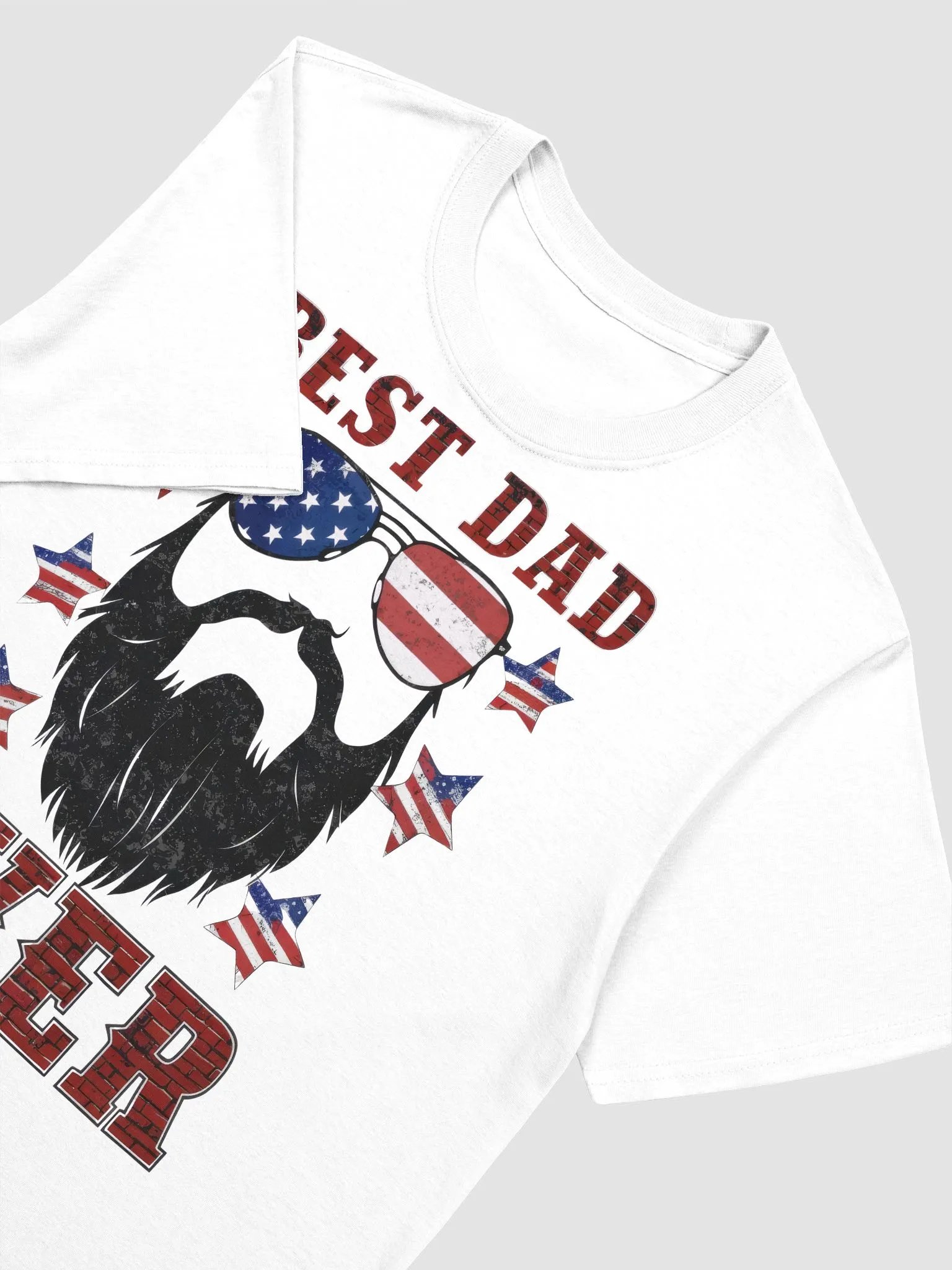 Patriotic Dad Vibes Softstyle T-Shirt product image (3)