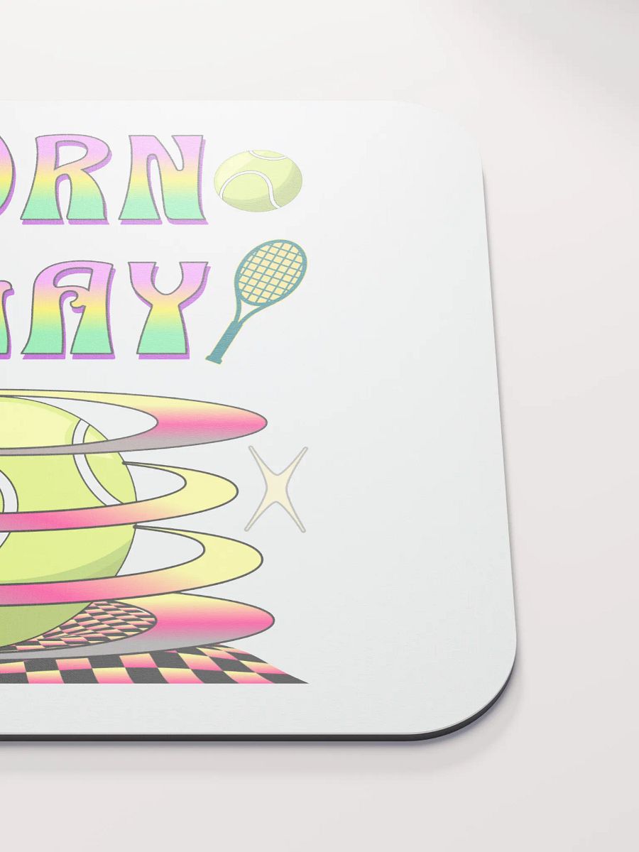 Born To Play Tennis Mouse Pad product image (5)