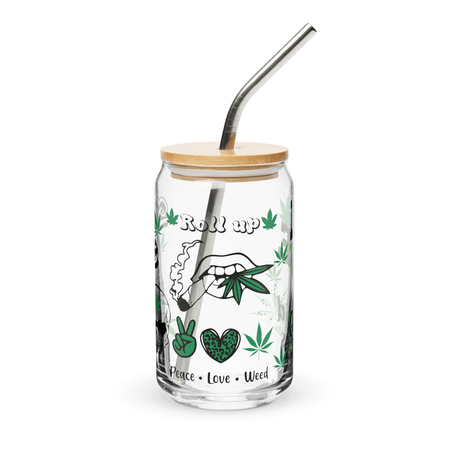Good Vibes Glass Can: Embrace the Elevated Lifestyle product image (1)