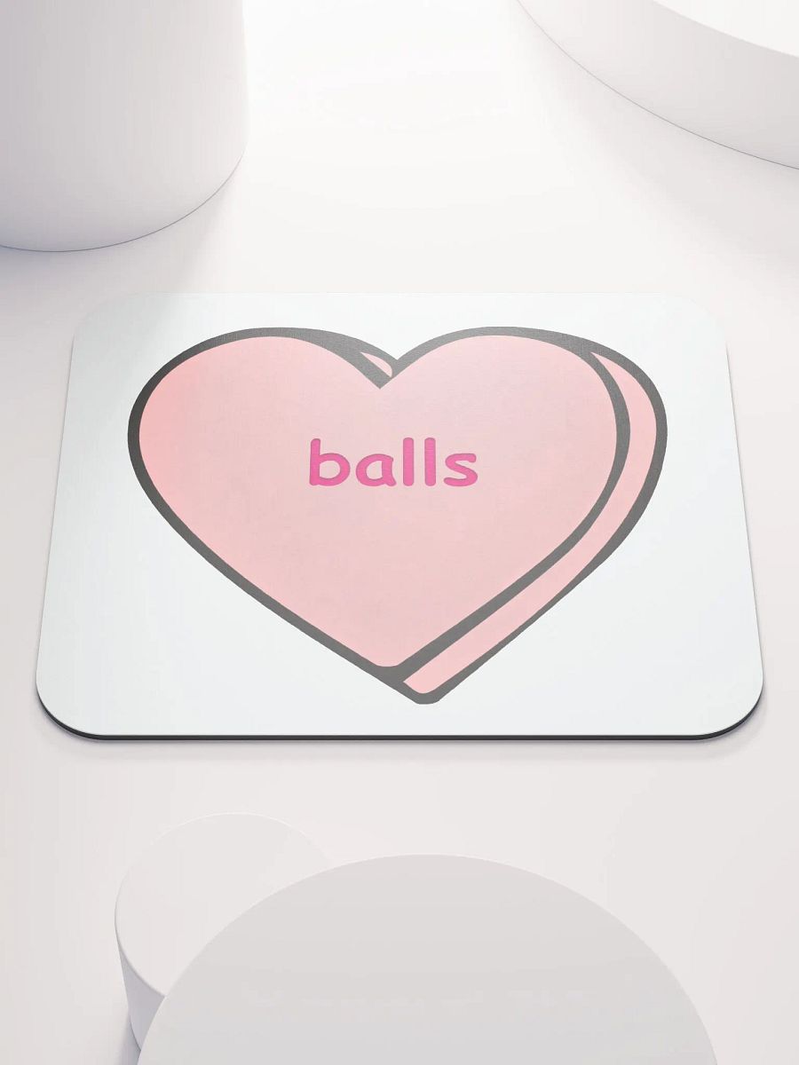 Love-balls Mouse Mat product image (1)