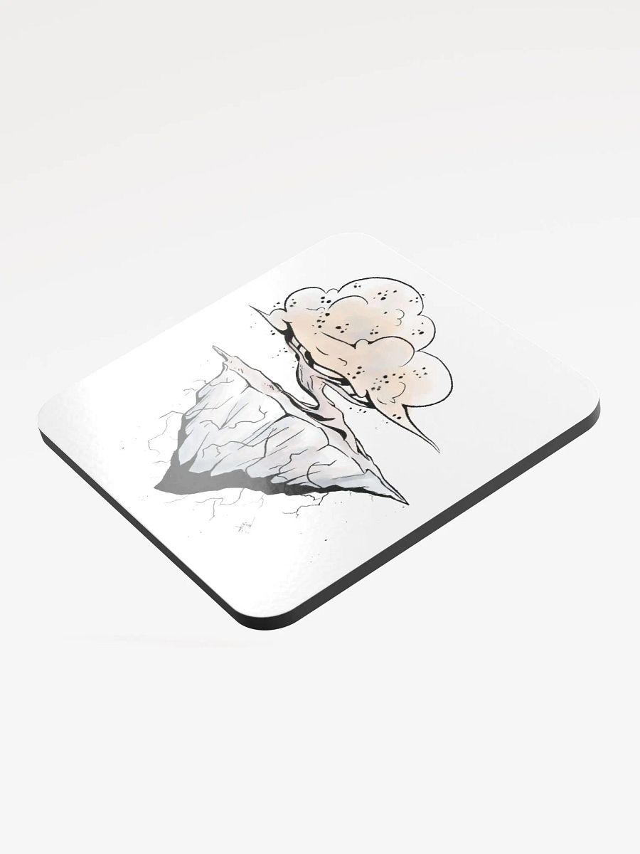 Soil and Tree | Glossed Cork Coaster product image (3)