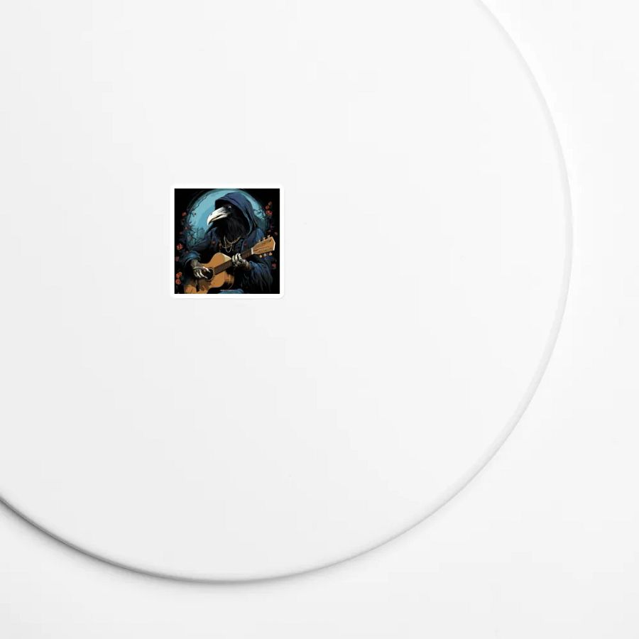 Premium Vinyl Magnet ⚫️ Melodies of the Crow Man product image (7)