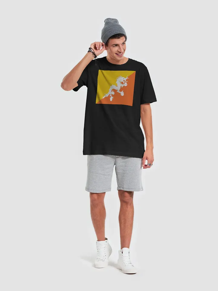 Exclusive Bhutan Flag Unisex T-Shirt - Supersoft Tee product image (2)