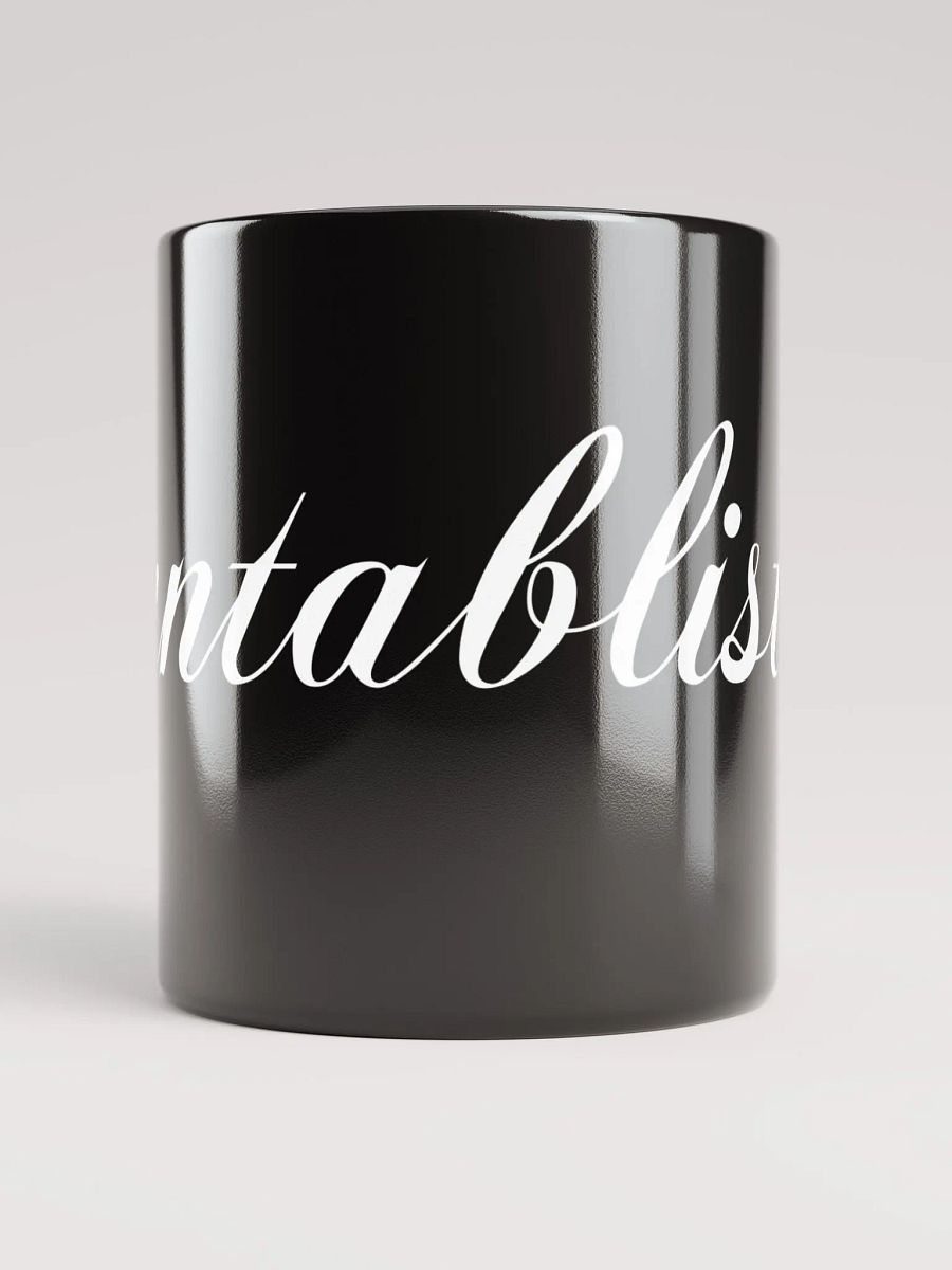 Turntablist.org Script Black Mug product image (2)