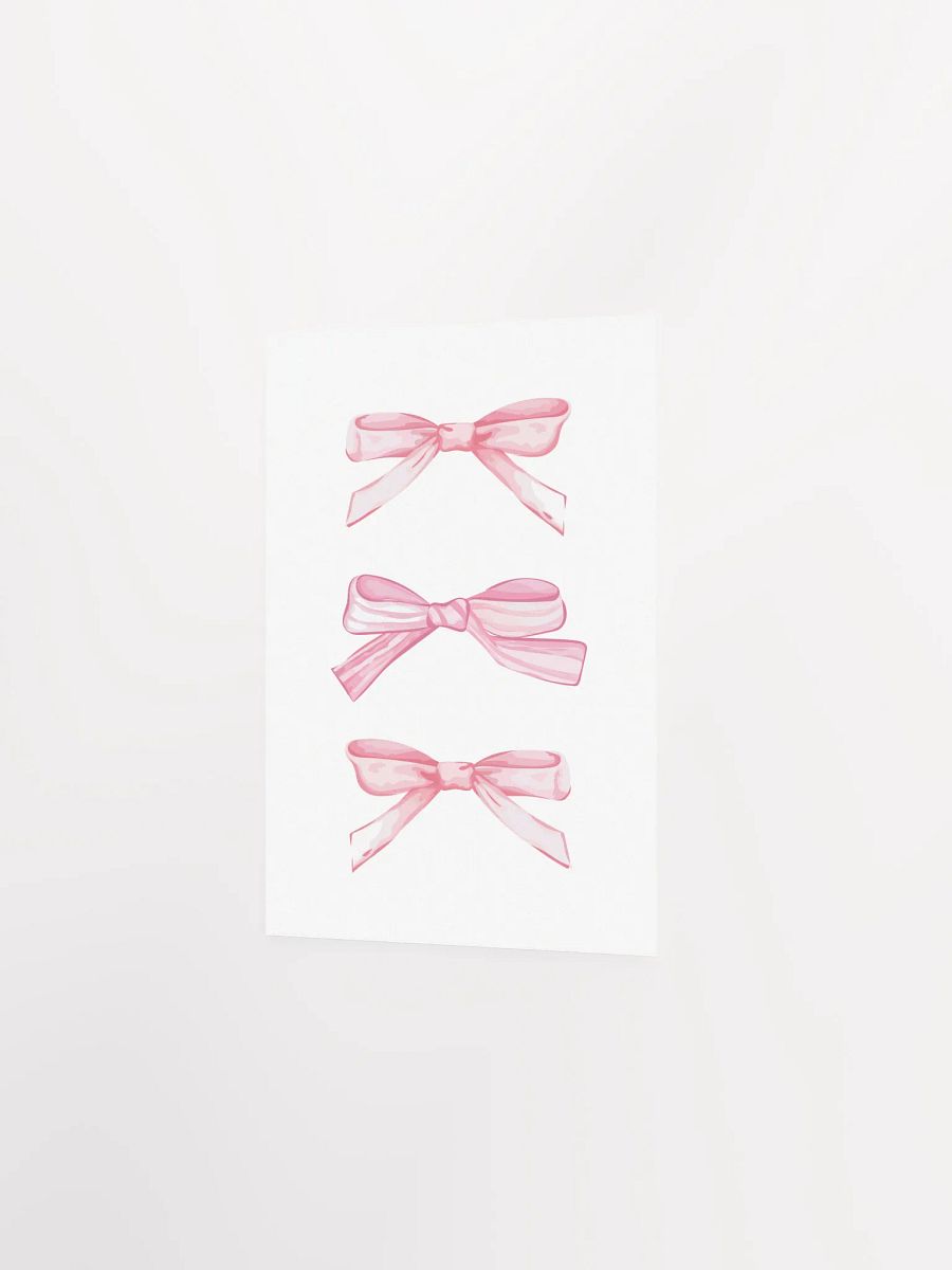 Pink Bows Coquette Print product image (6)