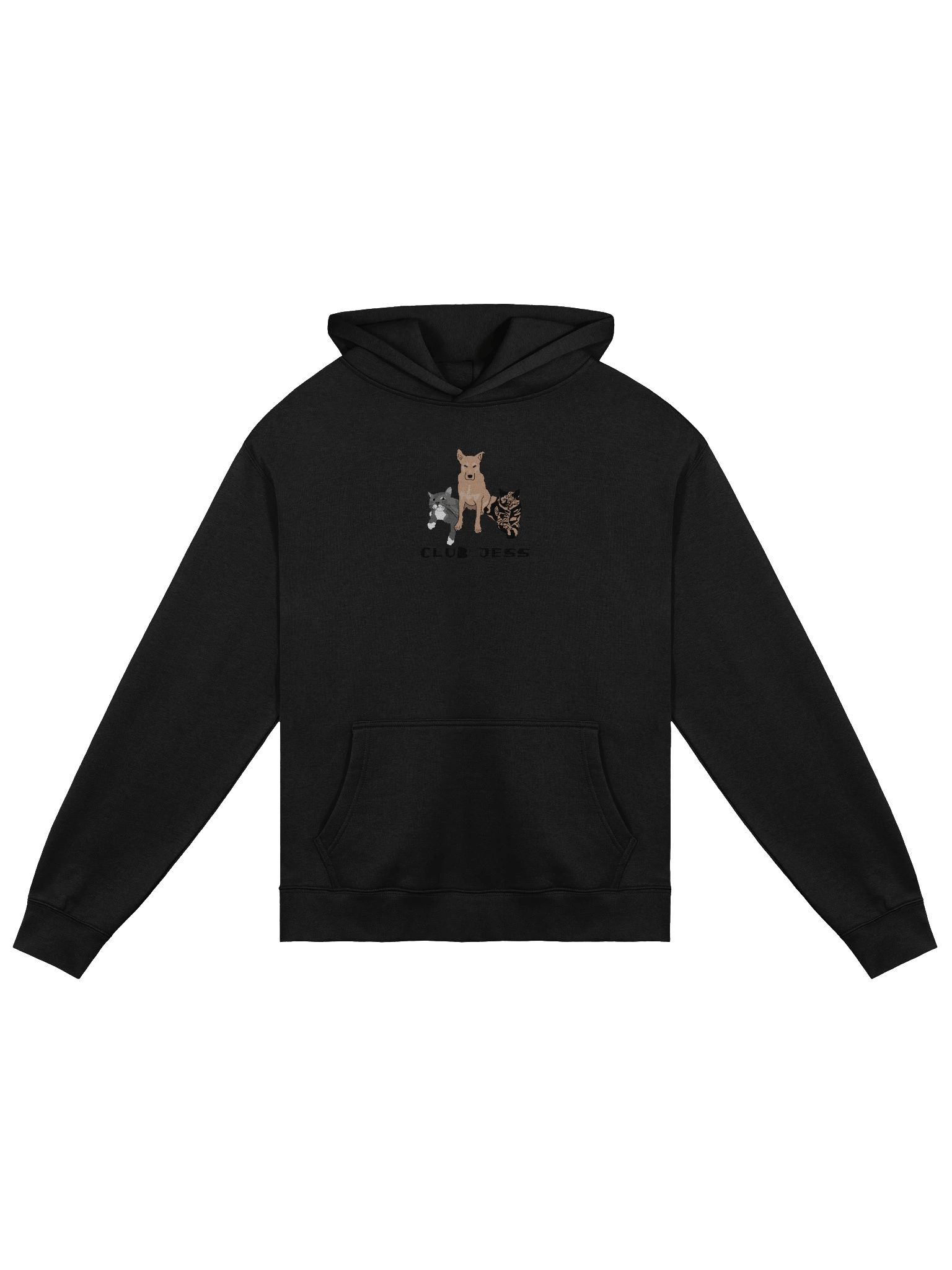 Club Jess Three Pet hoodie | thejesticle product image (3)
