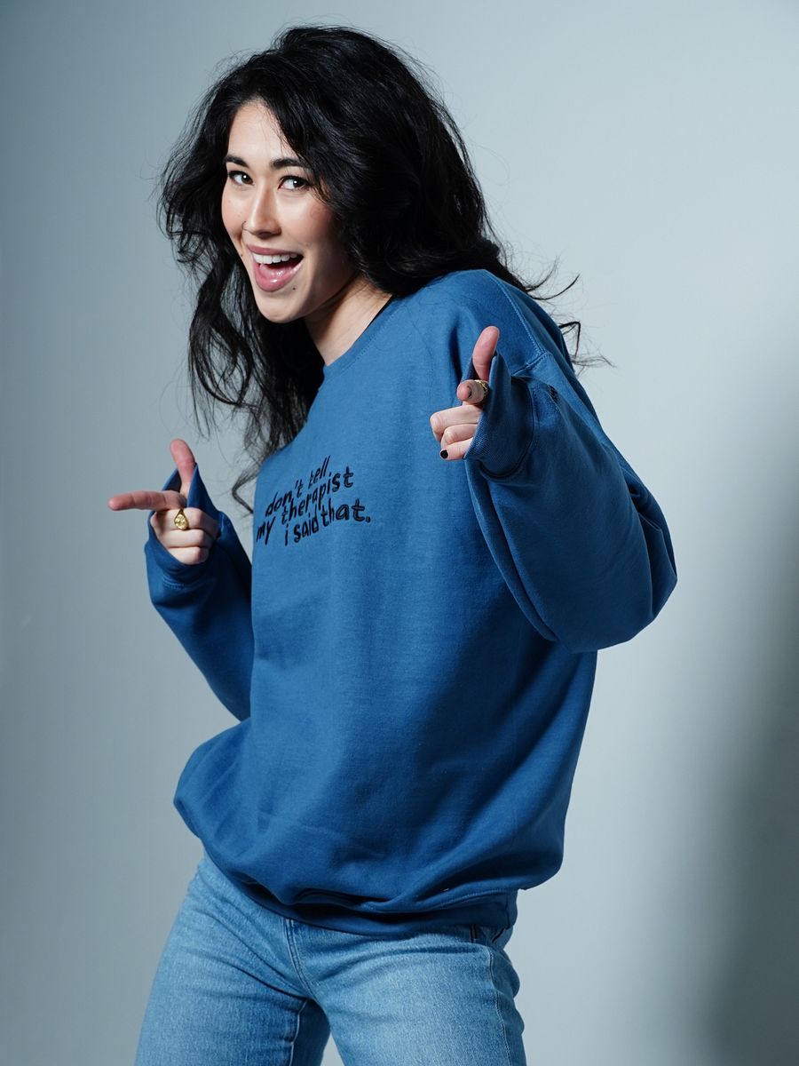 Conducive Crewneck Sweatshirt (Embroidered - Light Thread) product image (4)