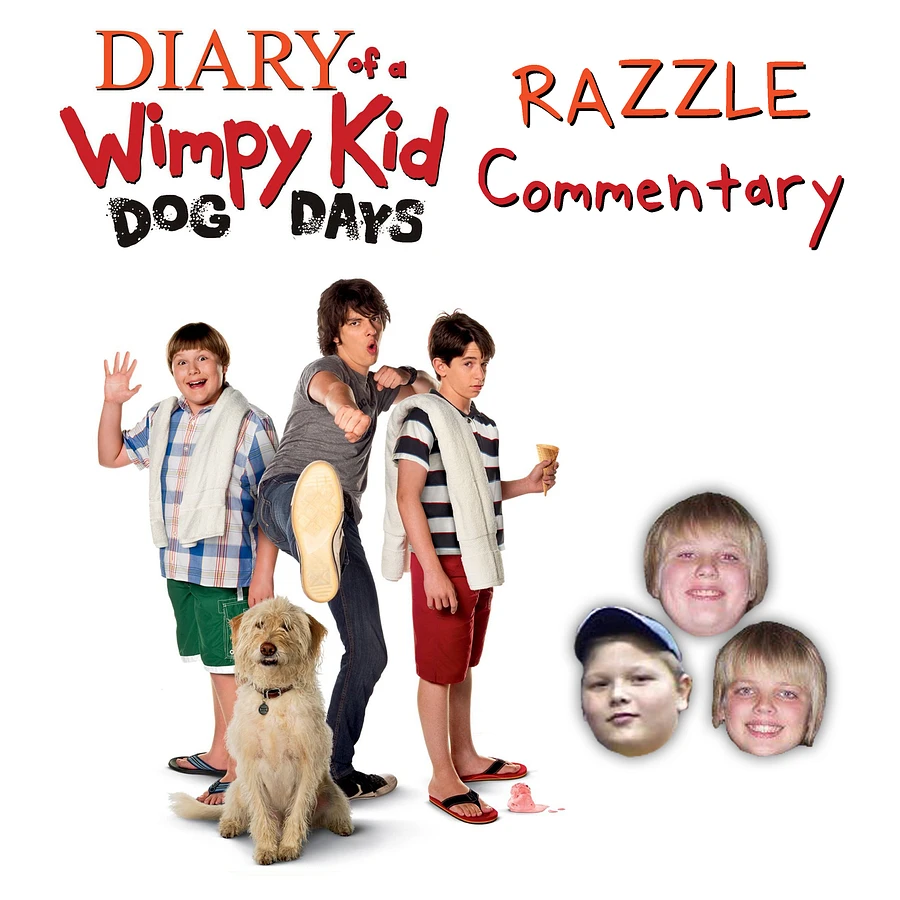Diary of a Wimpy Kid: Dog Days - RAZZLE Commentary Full Audio Track product image (1)