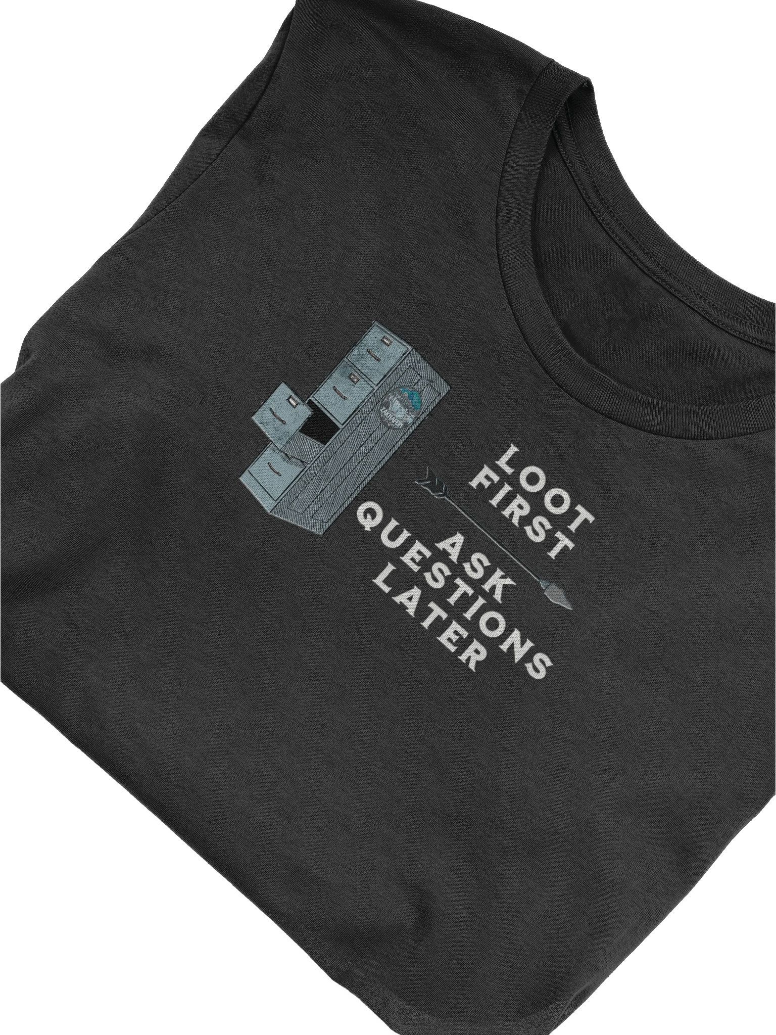 Zaknafein Loot First Tee Shirt product image (5)