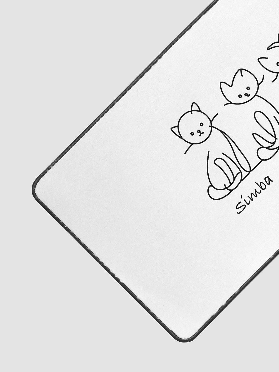 3 Kittens Neoprene Desk Mat product image (3)