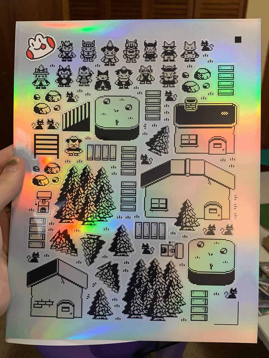 1bit Kitty Tileset Sticker Pack product image (1)