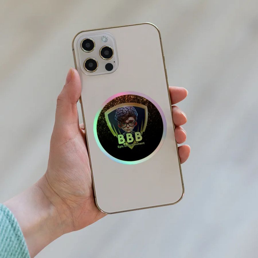 BrainBendersBanter Holographic Sticker product image (6)