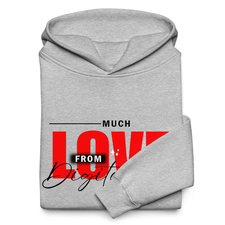 Premium Oversized Hoodie (Red & Black product image (10)