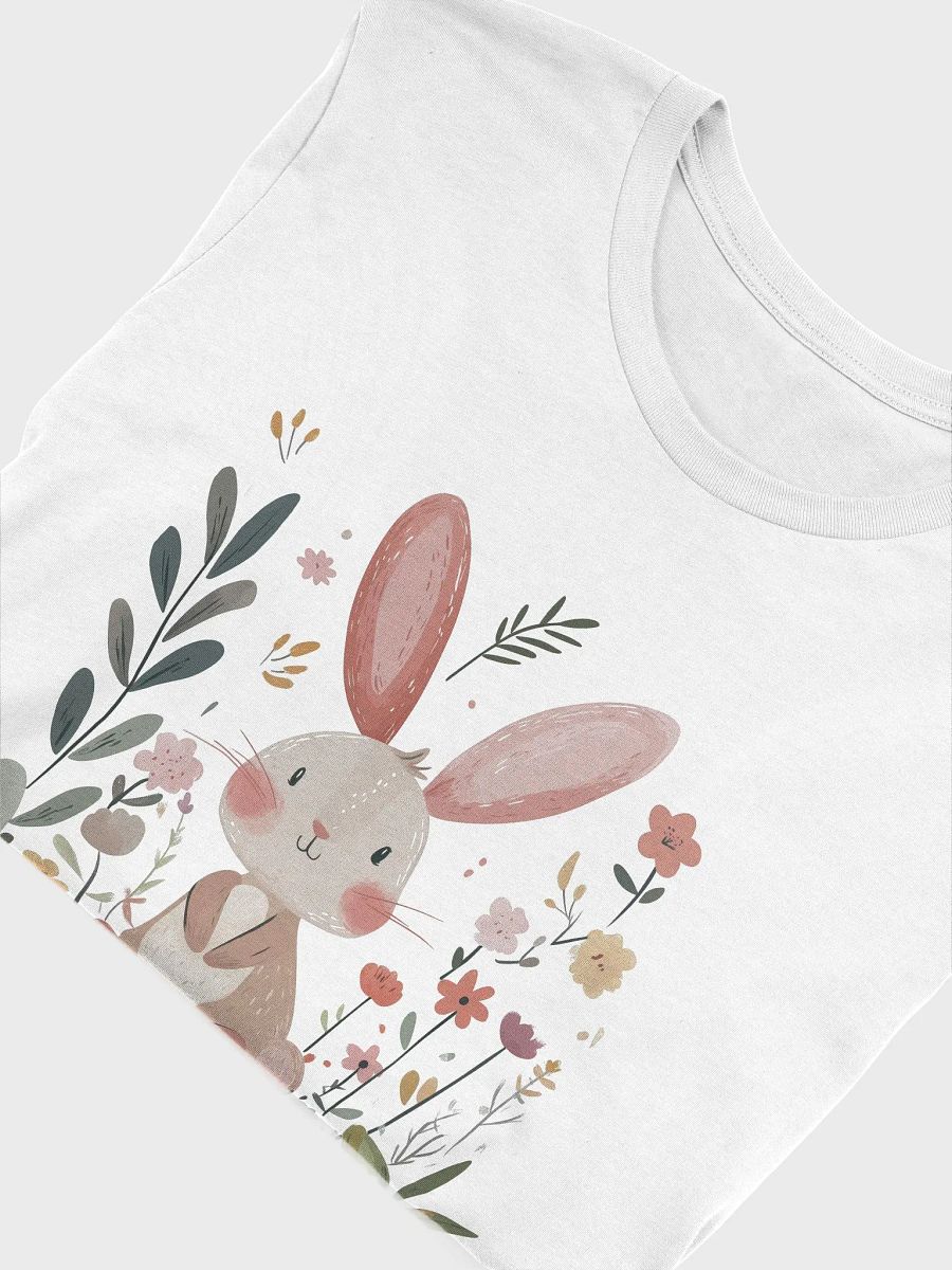 Adorable Bunny in Flower Garden Tee product image (5)