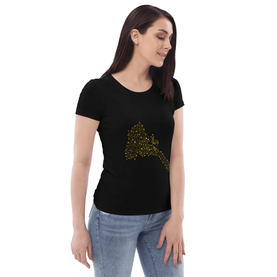 Organic Cotton Fitted Tee for Eco-Conscious Women product image (8)