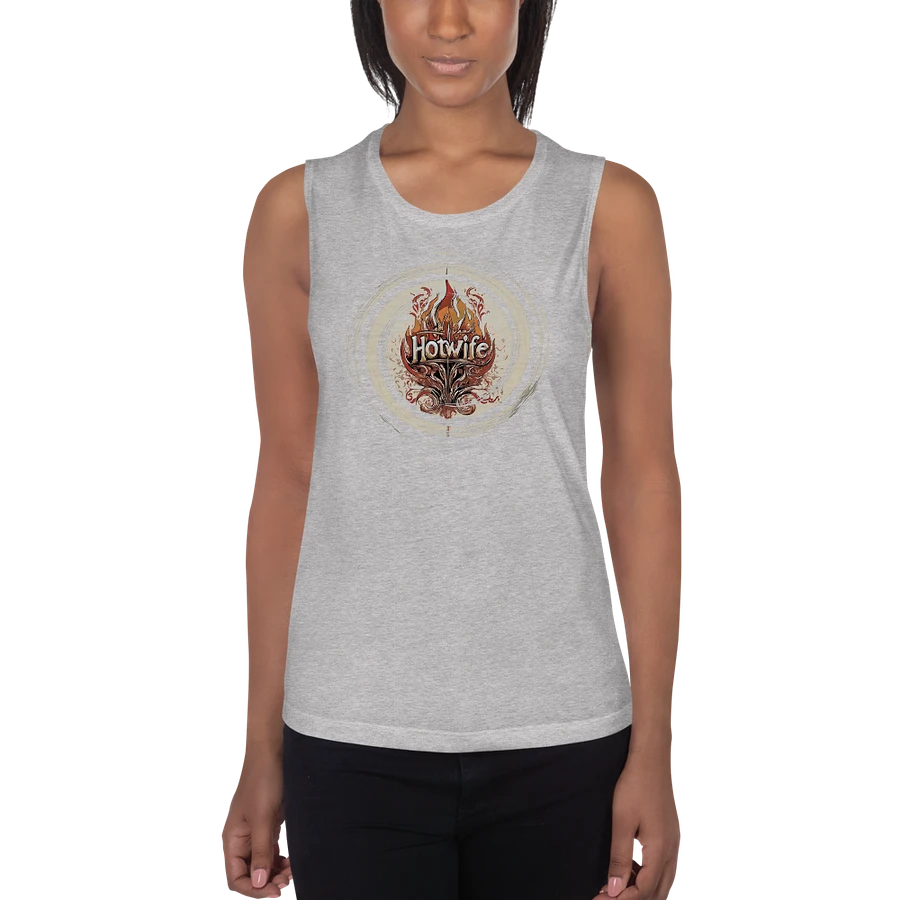 Hotwife tank top Fire retro-toned cosmic product image (13)