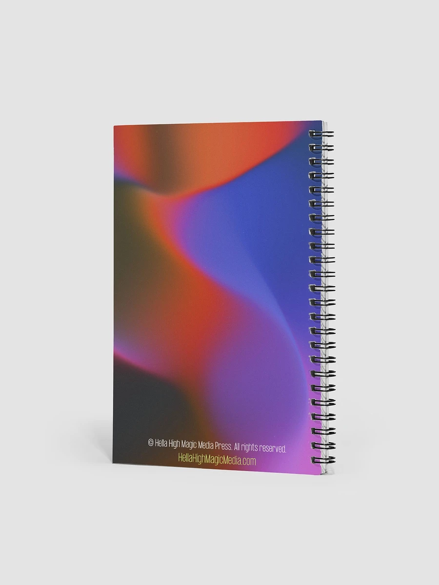 Abstract Black Professionalism Notebook product image (2)