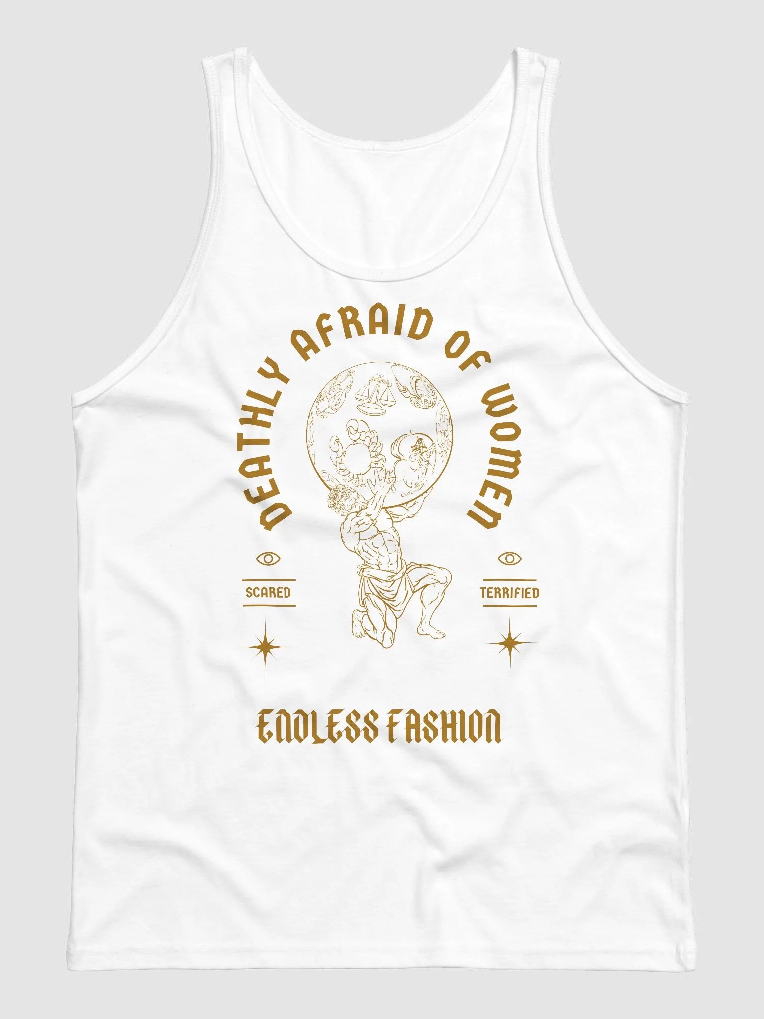 DEATHLY AFRAID - TANK TOP product image (1)