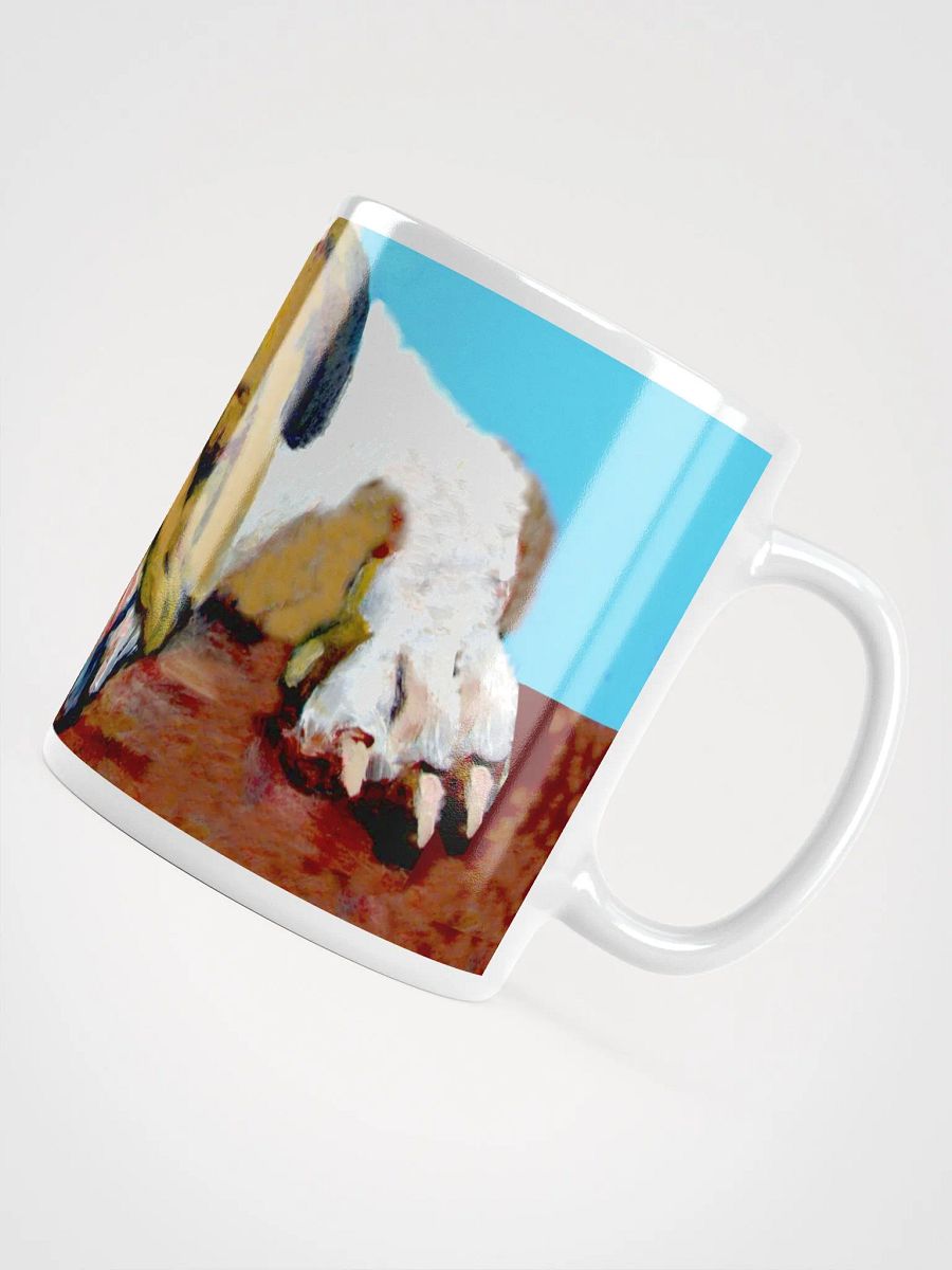 Sleeping Bulldog White Glossy Mug product image (15)