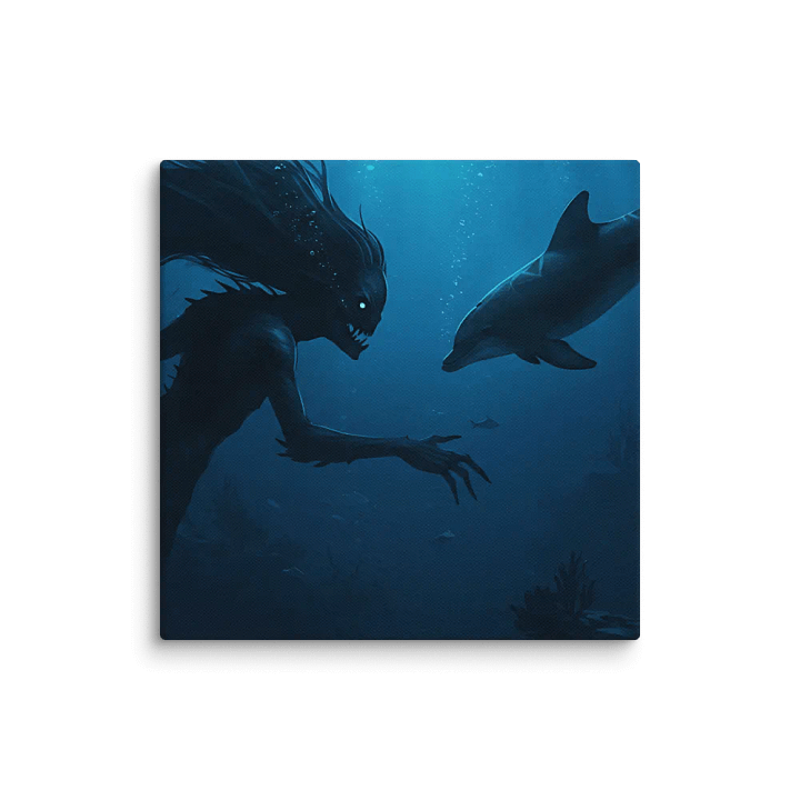 Canvas - Mer-Monster - "Friend of Foe?" product image (2)