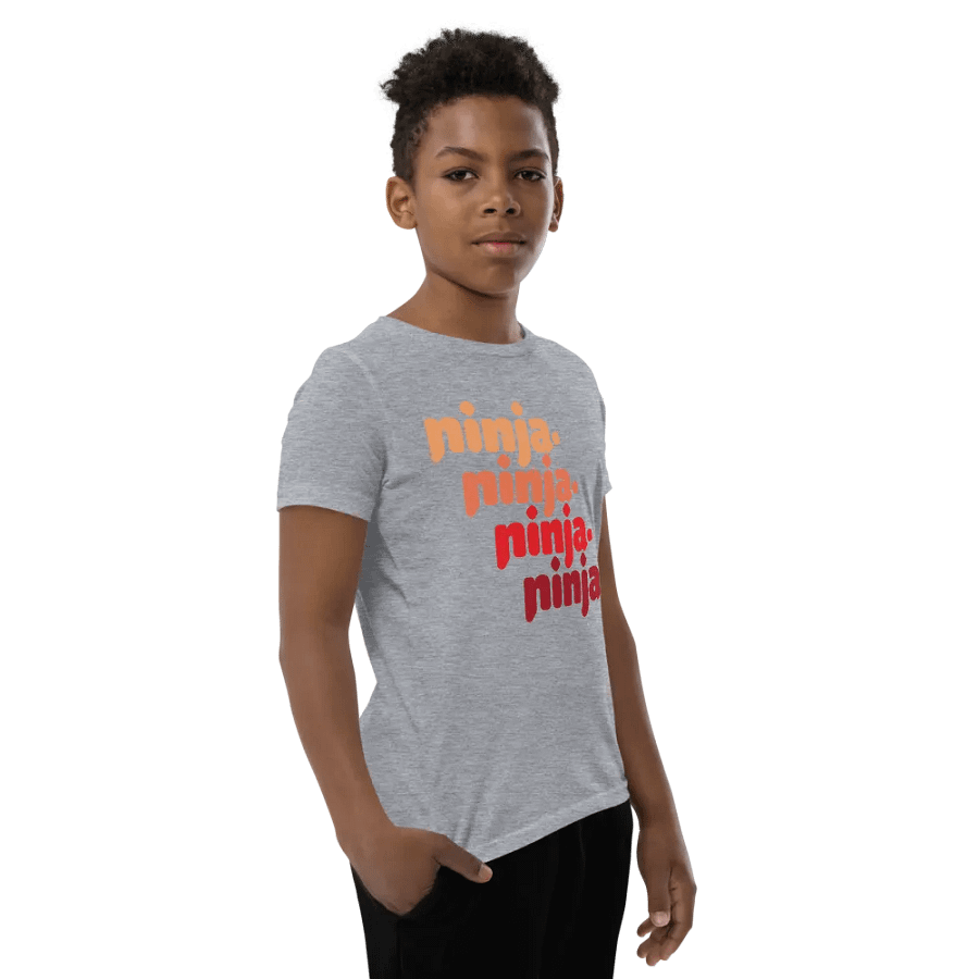Quad Ninja Kids Tee: Orange product image (10)