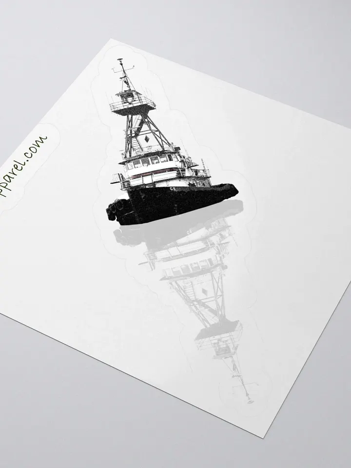 Ship Wheel & Tug CE Kiss Cut Stickers product image (10)