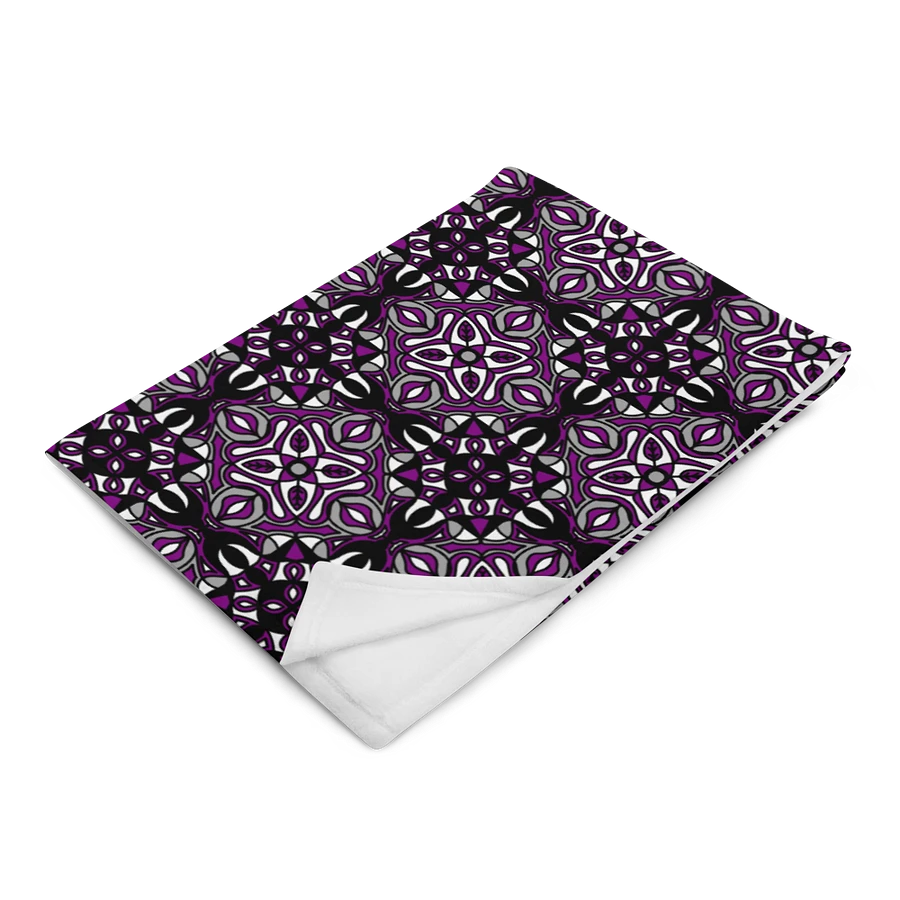 Asexual Abstract Cozy Blanket product image (8)