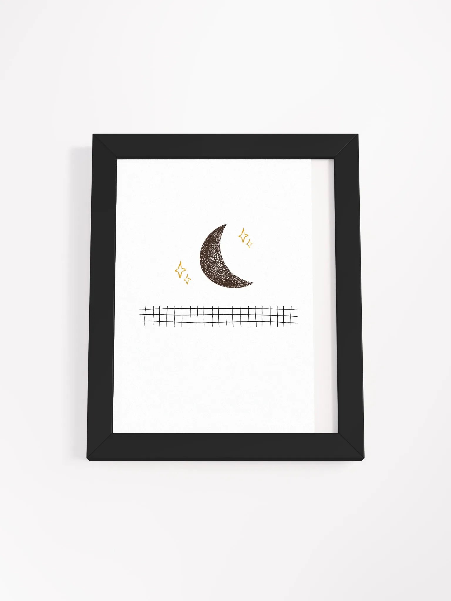 Celestial Moon Framed Matte Poster product image (22)