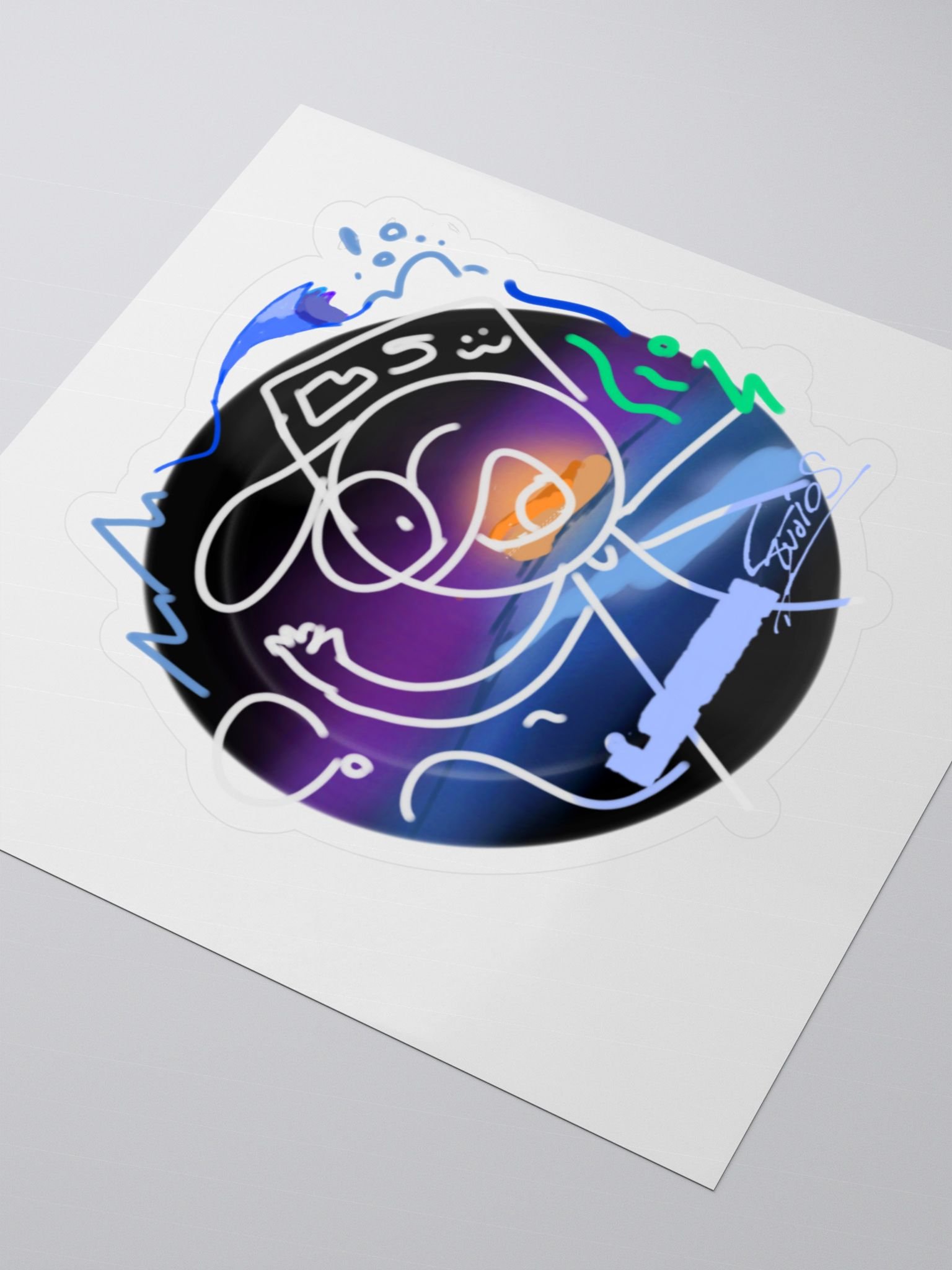 Logan Studios - The Dedicated Sticker product image (3)
