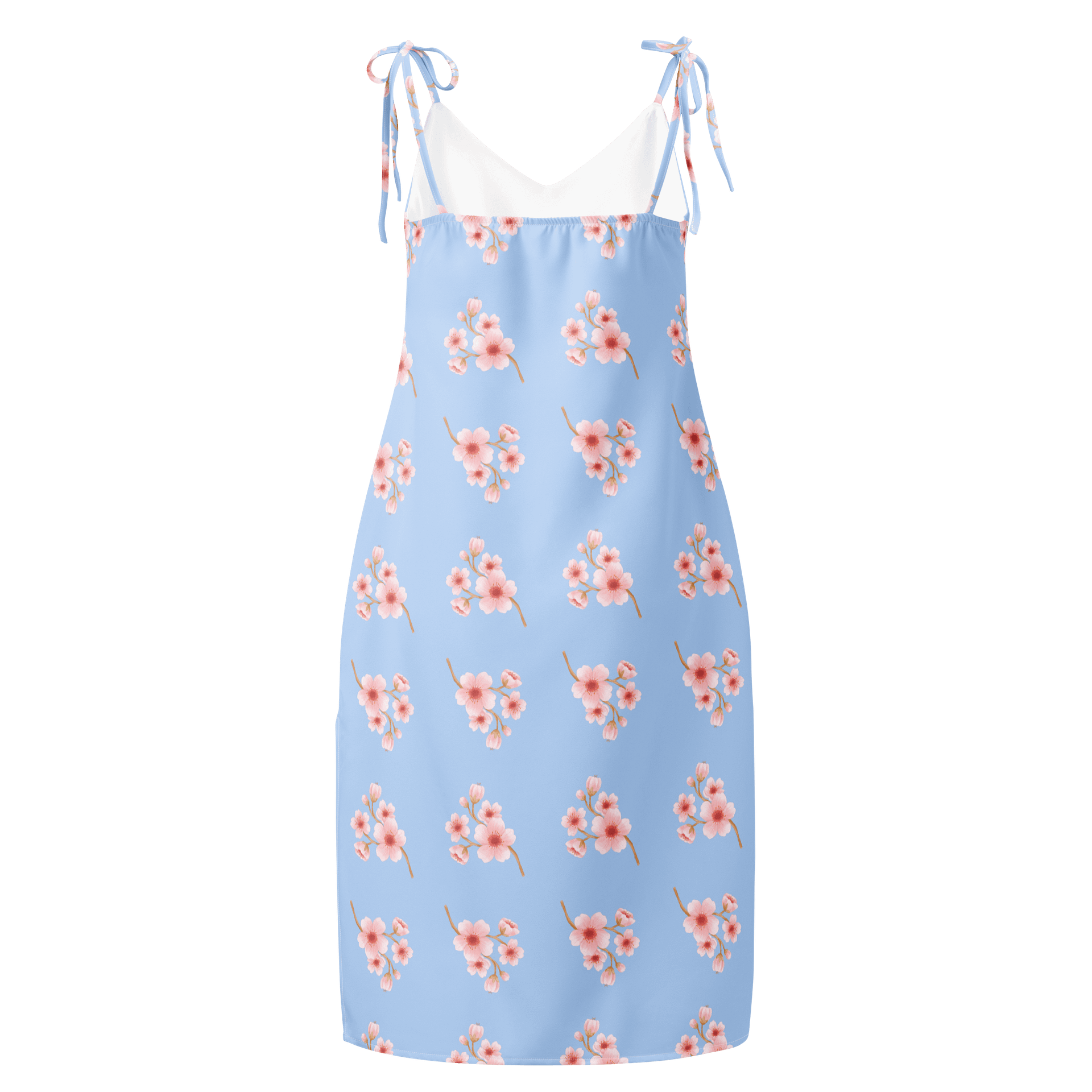 Blossom Breeze Blue Slip Dress product image (1)