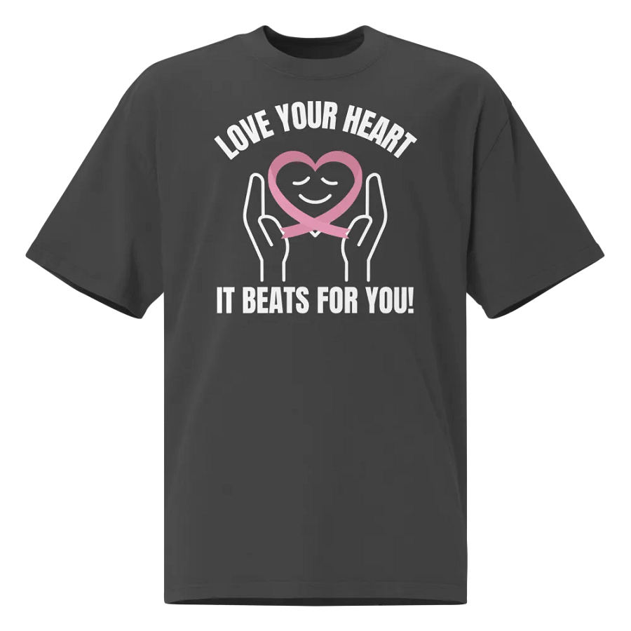 Love Your Heart Awareness Oversized Tee product image (1)