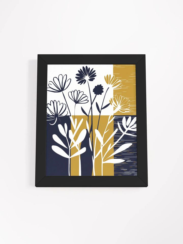Golden Flora: Framed Art Poster product image (4)