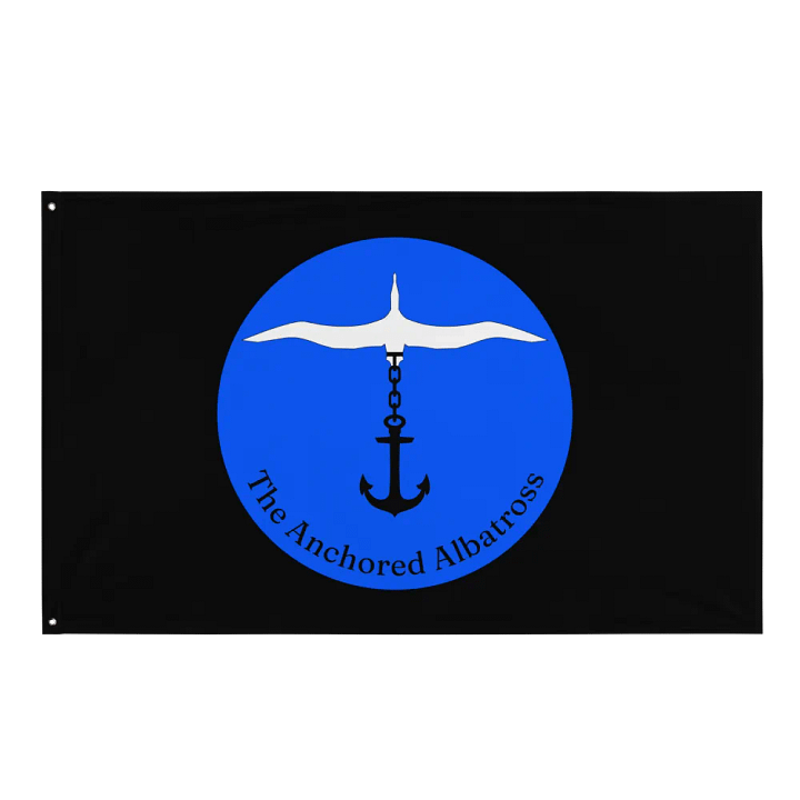 High-Flying Anchored Albatross Flag product image (1)
