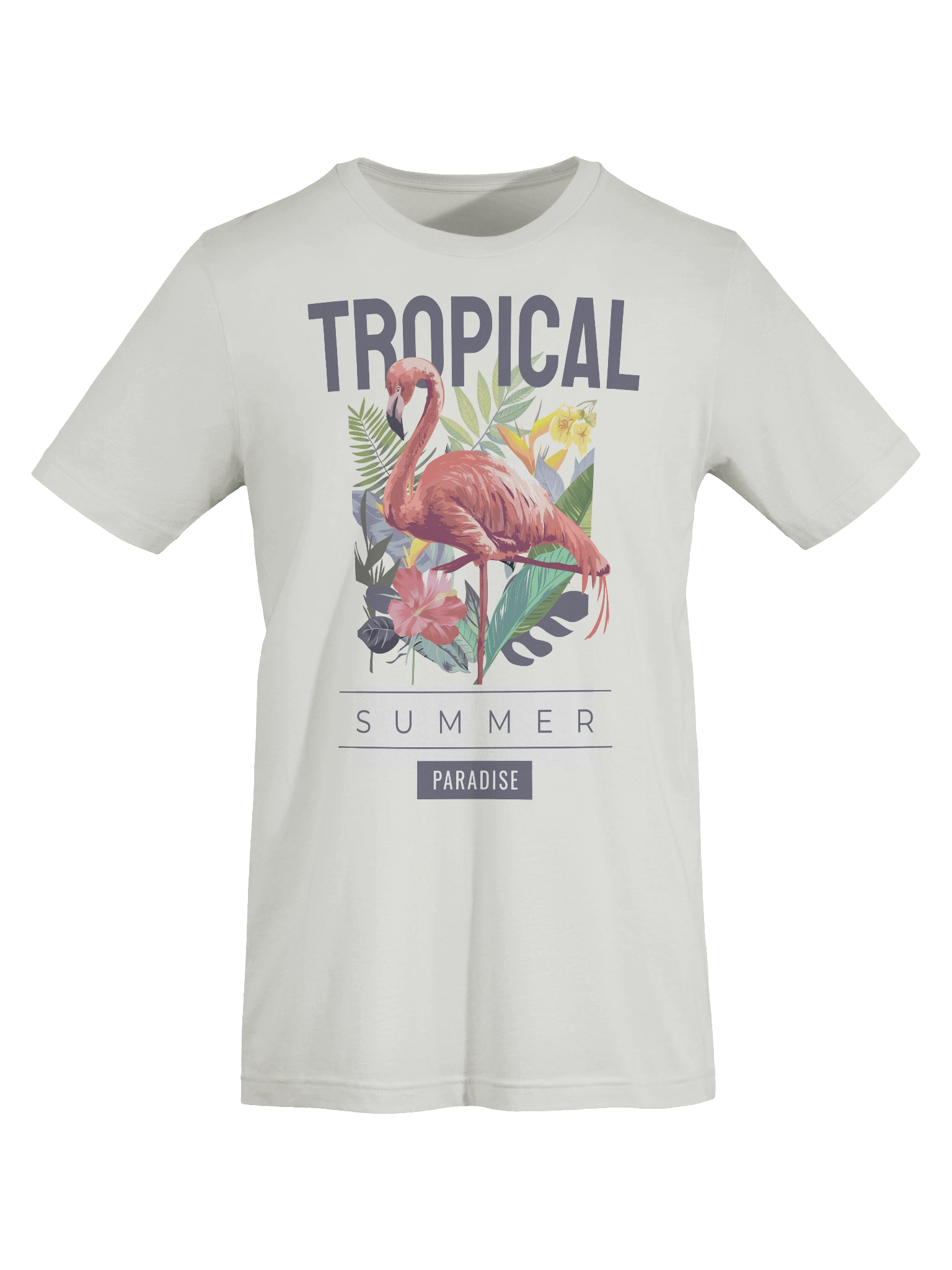 Trendy Tropical Flamingo T-Shirt for Casual Summer Wear product image (64)