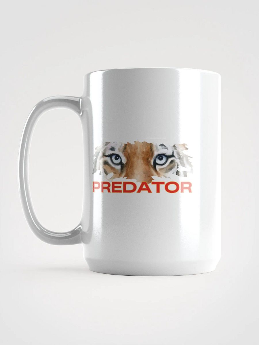 Tiger's Gaze White Glossy Mug product image (6)