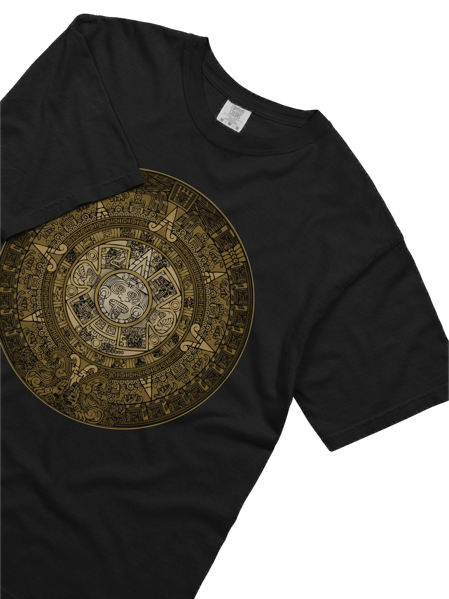 AZTEC SUN STONE CALENDAR GOLD product image (1)