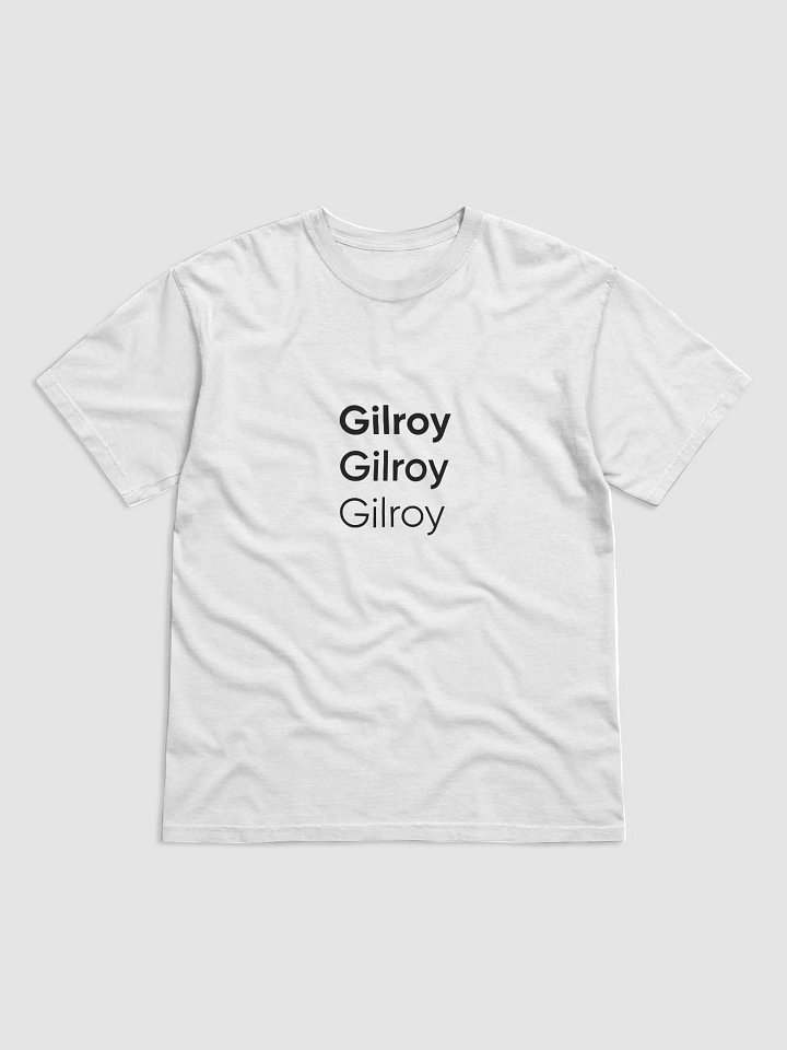 Gilroy T-shirt (Light Mode) product image (1)