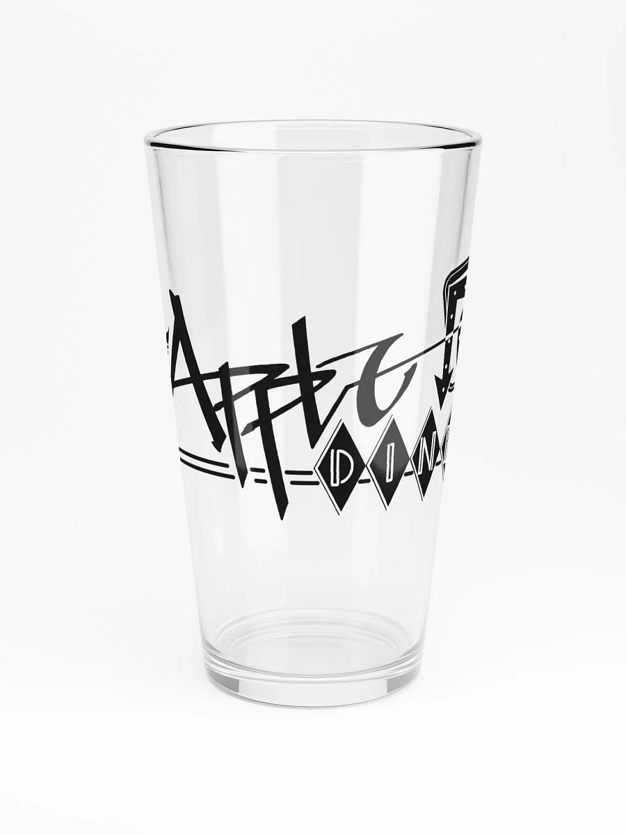 King Apple Diner Sign (Black)✦ Shaker Pint Glass product image (3)