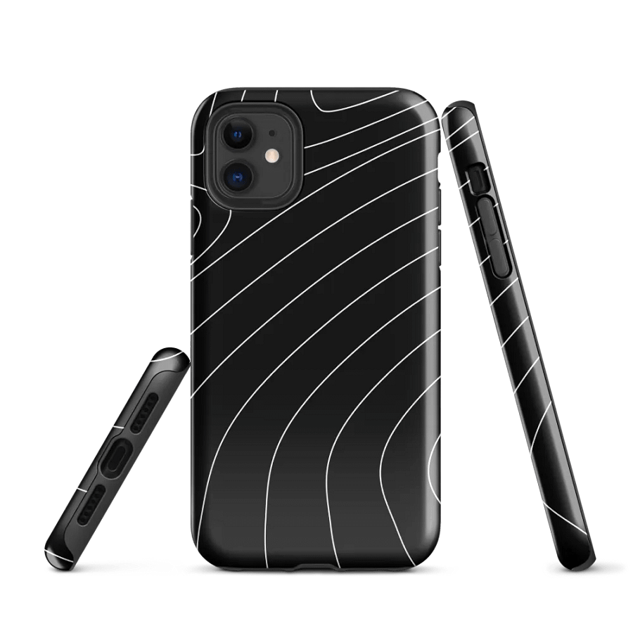 Topo Lines iPhone Tough Case product image (1)