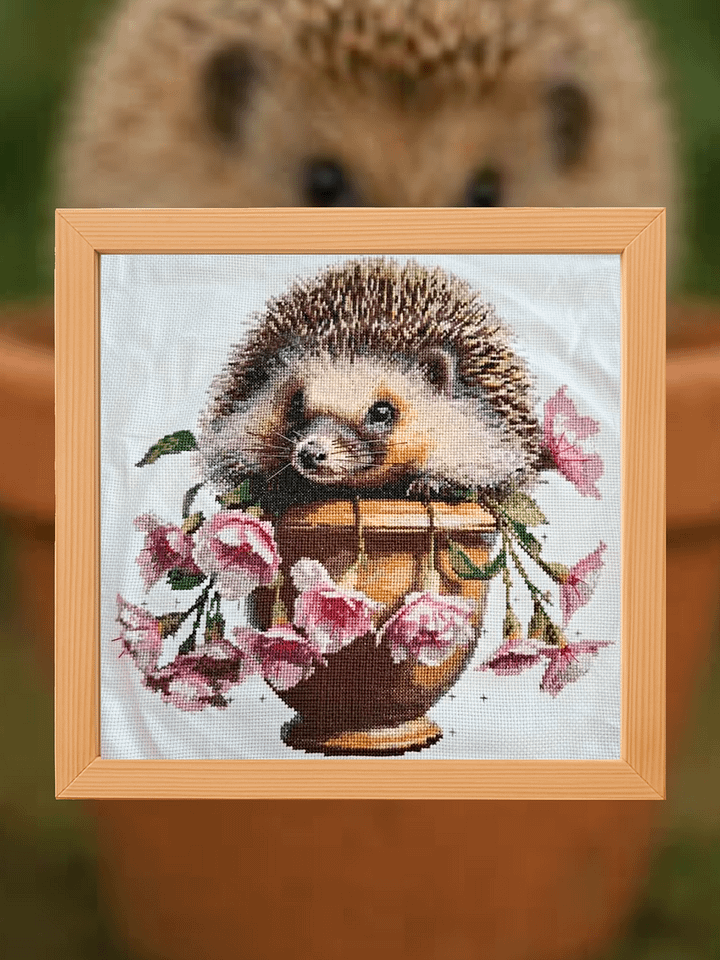Prickles And Petals Cross Stitch Pattern product image (1)