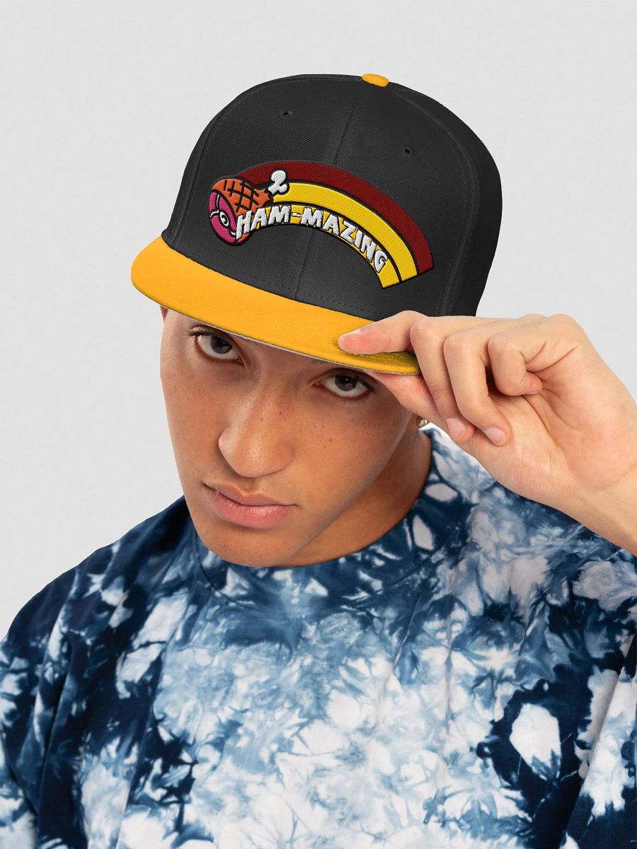HAM-MAZING Rainbow Snapback Cap product image (3)