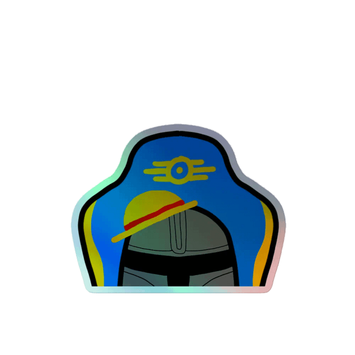 Cosmic Explorer Holographic Sticker Set product image (2)