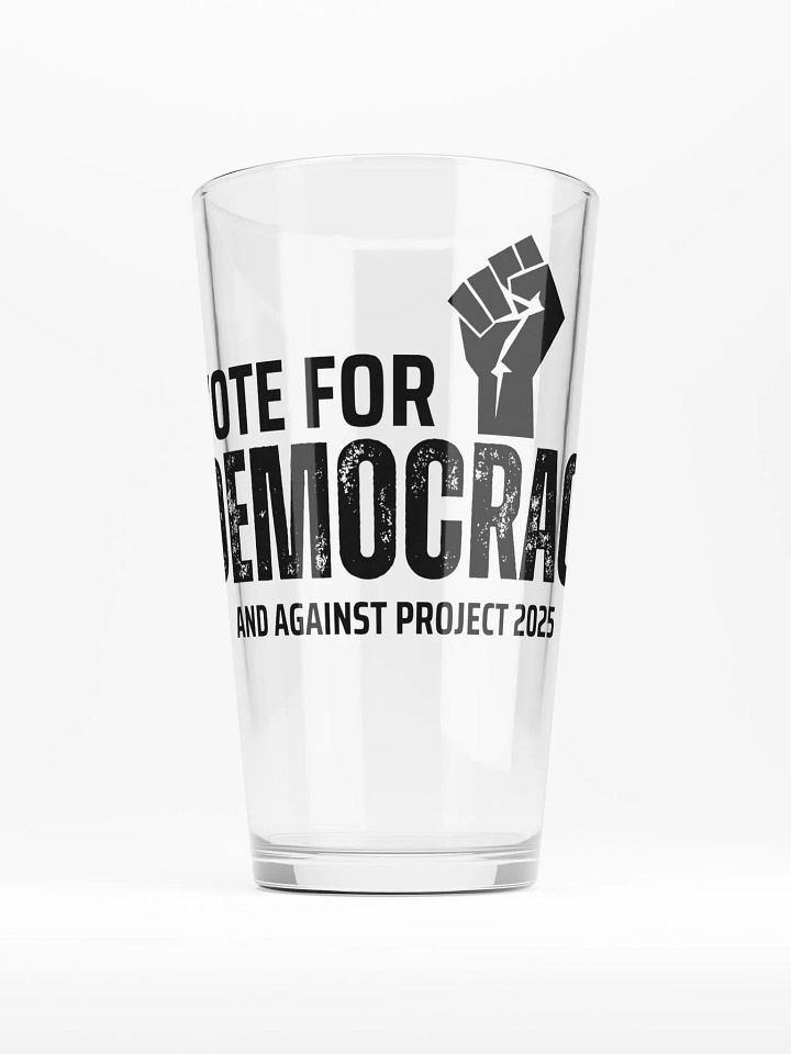 Pris-Vote For Democracy- Shaker Pint Glass product image (1)