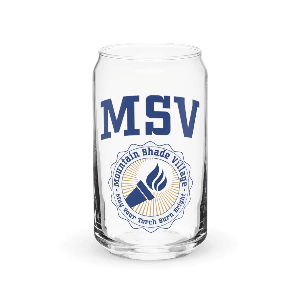University MSV Can-Shaped Glass product image (2)