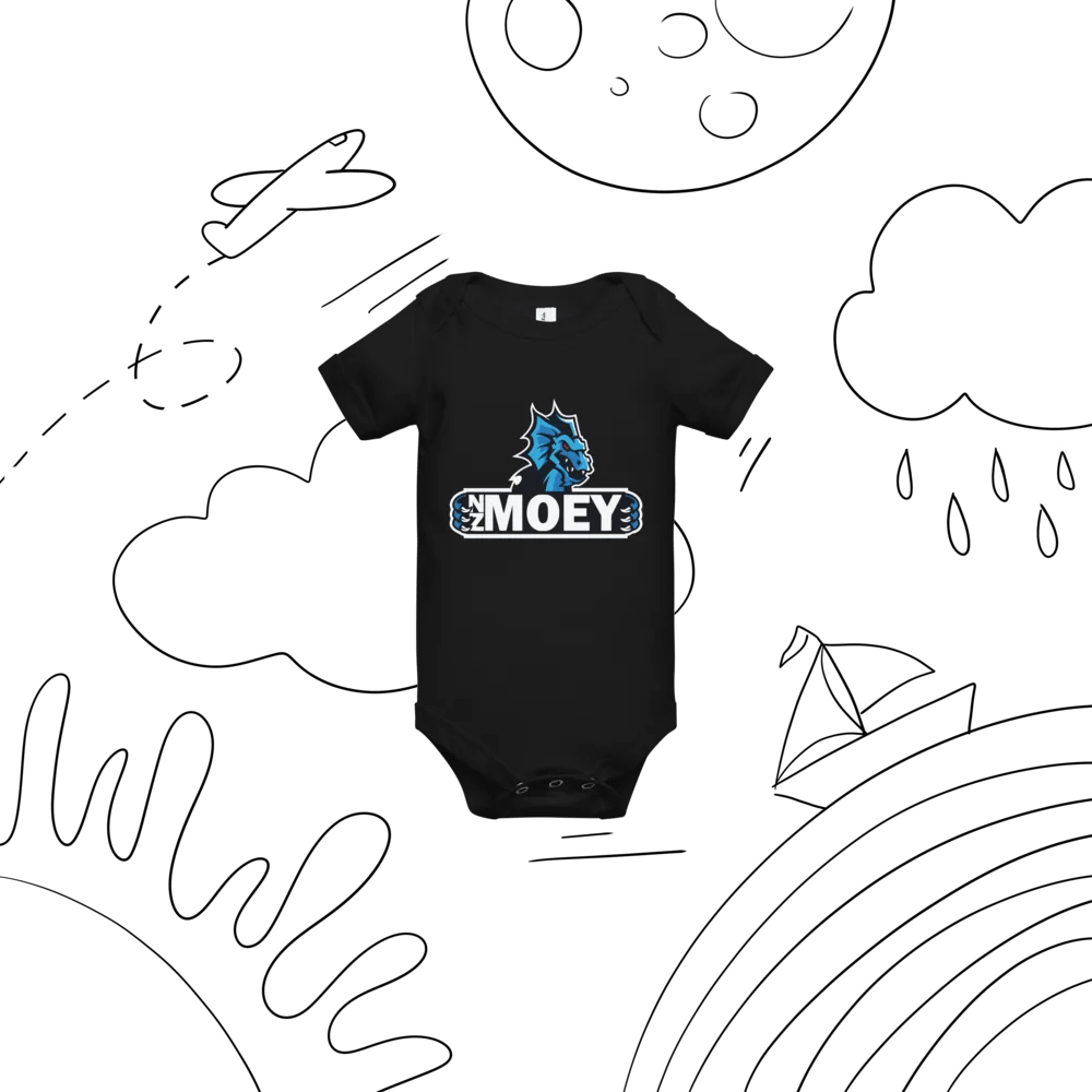 NZMOEY Logo Bella+Canvas Baby Short Sleeve One Piece product image (6)