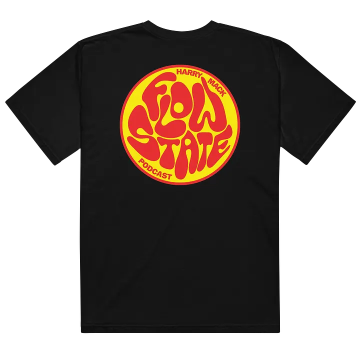 Flow State T-Shirt (Red and Yellow) product image (2)