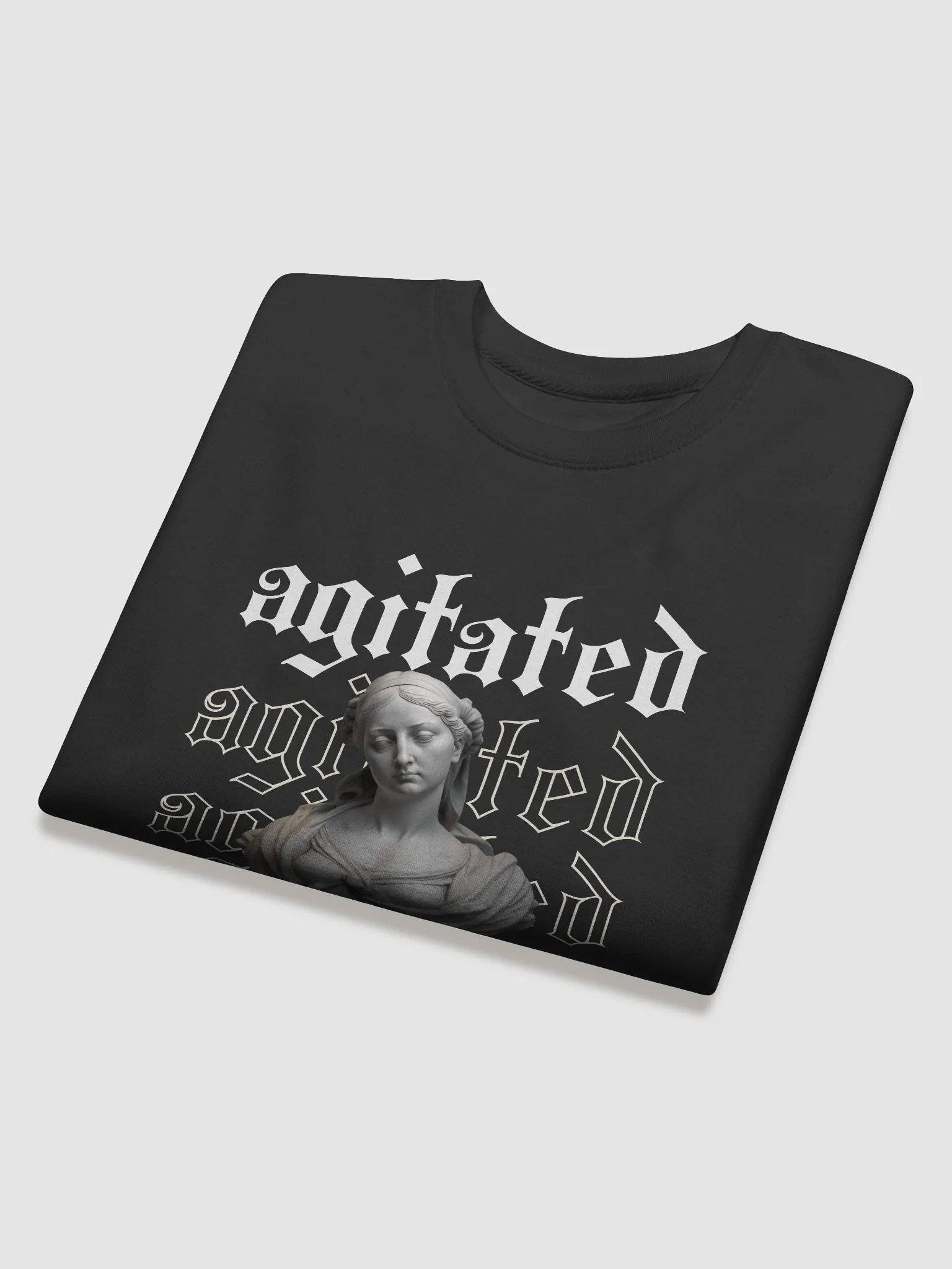 Agitated Boutique 2024 Black Sweatshirt product image (4)